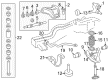 Oldsmobile Shock Absorber Diagram - 22064445