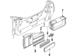 Oldsmobile Cutlass Calais Tail Light Diagram - 5974858