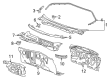 Buick LaCrosse Weather Strip Diagram - 26700179