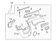 Saturn Power Window Switch Diagram - 25887982