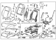 Chevy Trax Seat Cushion Pad Diagram - 95362105