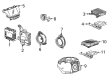 Buick Encore GX Car Speakers Diagram - 84501693