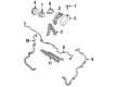 Cadillac DeVille Power Steering Hose Diagram - 26030136