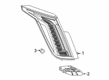 2019 Cadillac CT6 Tail Light Diagram - 84581520