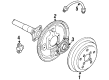 Chevy Tracker Brake Drum Diagram - 91172658