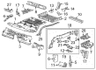 Cadillac Floor Pan Diagram - 22860844