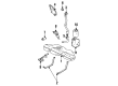 Pontiac Fuel Tank Strap Diagram - 90215148