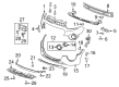 2022 Chevy Spark Bumper Diagram - 42782573