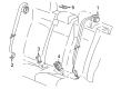 Chevy Cruze Seat Belt Diagram - 19352256