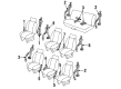 1994 Oldsmobile Silhouette Seat Belt Diagram - 12530724