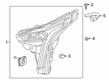 2020 Cadillac CT6 Headlight Diagram - 84718734