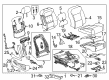 GMC Occupant Detection Sensor Diagram - 84381563