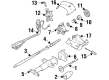 Chevy C1500 Suburban Steering Column Diagram - 26055129