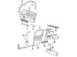 Buick Roadmaster Door Armrest Diagram - 16669949