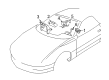Pontiac Air Bag Clockspring Diagram - 26072753