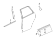 Saturn Vue Door Moldings Diagram - 19179815