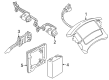 GMC Safari Air Bag Sensor Diagram - 16218895