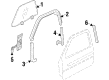 2002 Pontiac Grand Prix Window Channel Diagram - 10290255