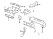 Chevy Impala Floor Pan Diagram - 89025214