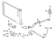 1995 GMC Jimmy Cooling Hose Diagram - 15982250