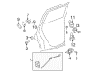 Chevy HHR Door Lock Diagram - 25811543