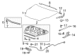 GMC Hood Latch Diagram - 23120089