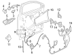 Chevy Door Lock Cylinder Diagram - 26273285