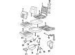 Buick Center Console Latch Diagram - 12521055