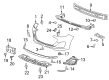 2022 Chevy Spark Bumper Diagram - 42671890