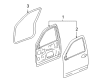 2011 GMC Canyon Door Seal Diagram - 15290814
