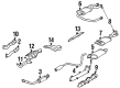 Pontiac Muffler Diagram - 22644940