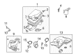 Pontiac G6 Air Filter Diagram - 22756558
