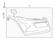Chevy Malibu Tail Light Diagram - 84516376