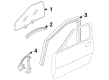 Oldsmobile Intrigue Weather Strip Diagram - 10442133