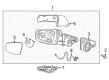 Buick Side View Mirrors Diagram - 22857614