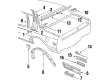 Buick Bumper Reflector Diagram - 914026