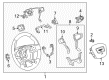 GMC Steering Wheel Diagram - 85109698