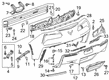 Chevy Bumper Diagram - 84411647