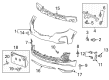 Chevy Equinox Bumper Diagram - 84911082