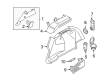 Saturn Trunk Latch Diagram - 90253990