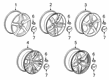 Chevy Wheel Cover Diagram - 23217059