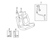 Saturn Seat Belt Diagram - 19168229