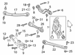 GMC Control Arm Bolt Diagram - 11609598