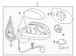 GMC Side View Mirrors Diagram - 25831078