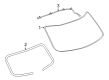 Chevy Captiva Sport Weather Strip Diagram - 25913651
