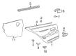 Buick LeSabre Door Seal Diagram - 25725134