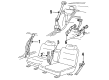 Buick LeSabre Seat Belt Diagram - 12532099