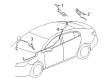 Buick Antenna Base Diagram - 20972286