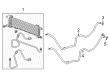 Cadillac STS Automatic Transmission Oil Cooler Line Diagram - 19129780