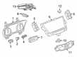 Cadillac XT6 Speedometer Diagram - 84948892